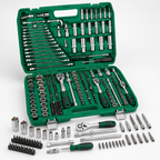216PCS Hand Tool Set, Mechanics Tool Kit with Socket Wrench Set, Ratchets, Combination Wrenches, Screwdrivers, Bits and Extension Bars, Portable Tool Box Set for Auto Repair, Home Maintenance, Garage, DIY Projects, Gift for Men