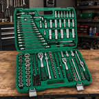 216PCS Hand Tool Set, Mechanics Tool Kit with Socket Wrench Set, Ratchets, Combination Wrenches, Screwdrivers, Bits and Extension Bars, Portable Tool Box Set for Auto Repair, Home Maintenance, Garage, DIY Projects, Gift for Men